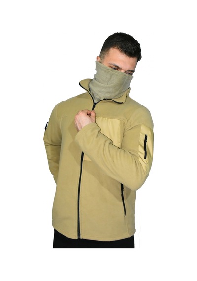 Mysia Outdoor Bej Soft Shell Taktik Polar Mont Avcı 7 Cep Çok Renkli