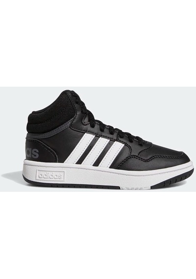 Adidas Hoops Mid Sneaker 3.0 K Çocuk Günlük Ayakkabı Siyah GW0402 Siyah