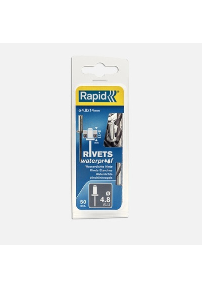Rapid Perçin 4,8x14 Mm Su Geçirmez Matkap Ucu 50 Adet