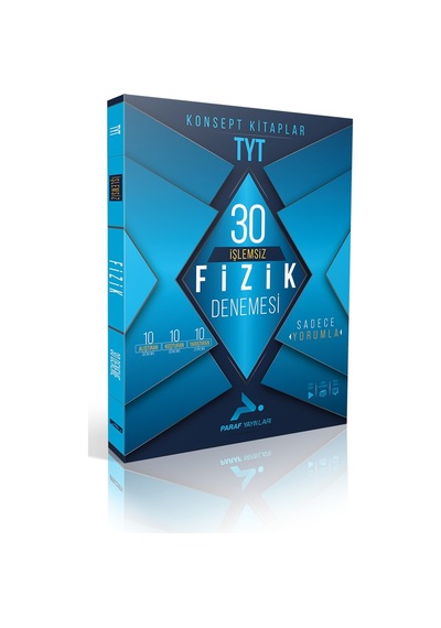Paraf Tyt İşlemsiz Fizik 30 Deneme
