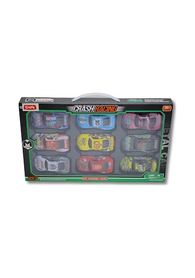 Ctoys 9'lu Metal Çek - Bırak Yarış Arabaları Kz957-050 Çok Renkli