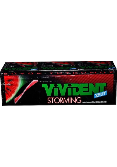 Vivident Xylit Storming Karpuz Aromalı Sakız 18 x 33 G