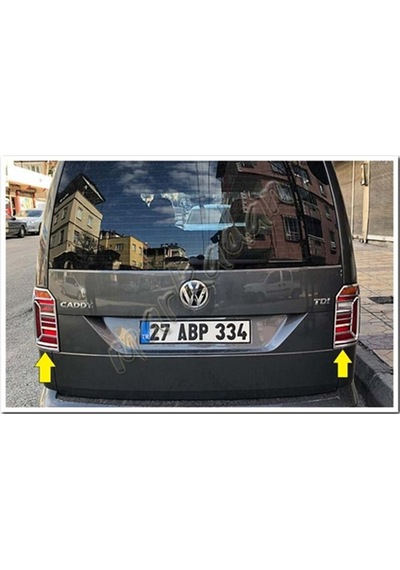 Db Chrome Vw Caddy Stop Çerçevesi 2015-2020 2 Parça Abs  Krom