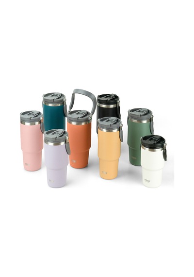 Tyeso Dailyneed Termos Vakumlu Paslanmaz Çelik İki Katmanlı 1050ml - Mor TS-8829MR