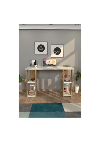 Çam Ağaçlı Çalışma Masası - Fonksiyonel Ve Şık Tasarım 120x60