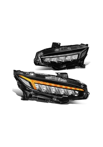 Autogp Honda Civic Fc5 Ön Far Lambası Matrix Ledli 2016+