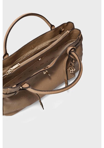 Guess Ella Logolu Çıkarılabilir Askılı Çanta Hwpd9746060 Kadın Çanta Hwpd97 46060 Bıo Bej