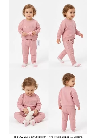 Hsc-bilisim 6/24 Ay Nakışlı Penye Bebek Takımı - Name1: Renk Çok Renkli