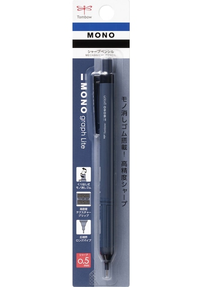 Tombow Mono Graph Lite Neutral 0.5mm Mekanik Kurşun Kalem Lacivert / Dpa-123a Diğer