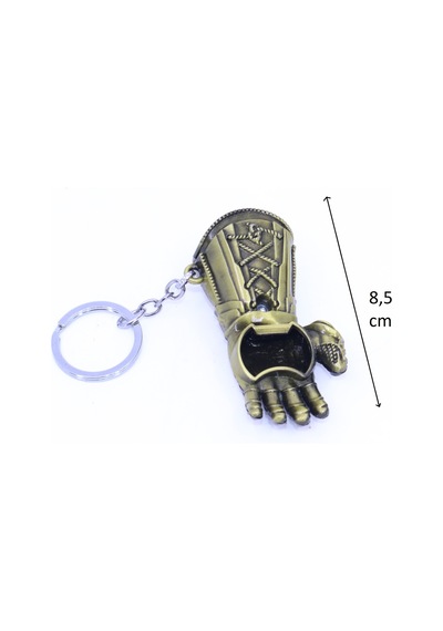 Avengers Thanos'un Eli Metal Açacak/anahtarlık - Sarı