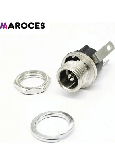 Ic-258A Dc Şase 2,1Mm Metal Üstten Somunlu 1 Adet