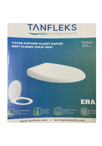 Klozet Kapağı Era Beyaz