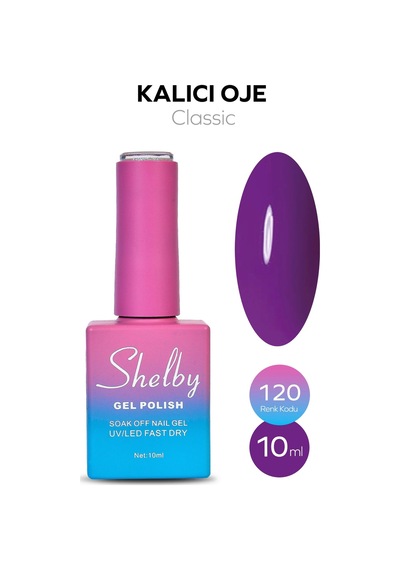 Shelby 10 Ml. A120 Kalıcı Oje