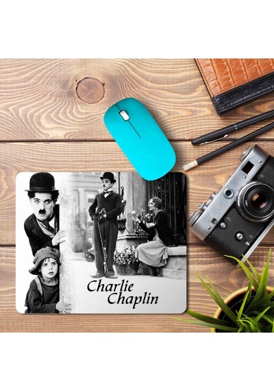 Charlie Charplin Baskılı Mousepad Mouse Pad