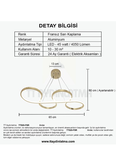 Tt025-fsr Tt Ayd Yılan Modeli Fransız Sarı Kaplama Beyaz Işık Rose Gold