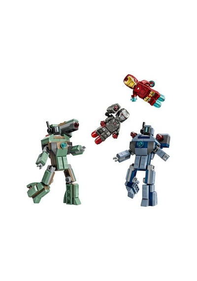 Lego Iron Man Ve War Machine İle Eğlenceli Araç Seti - 7+ Yaş Çocuklar İçin