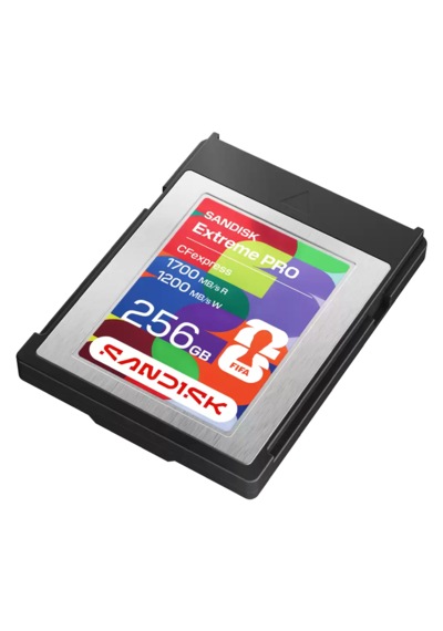 Sandisk 256 Gb Cfexpress Type B Fıfa World Cup 2026 Sürüm Hafıza Kartı