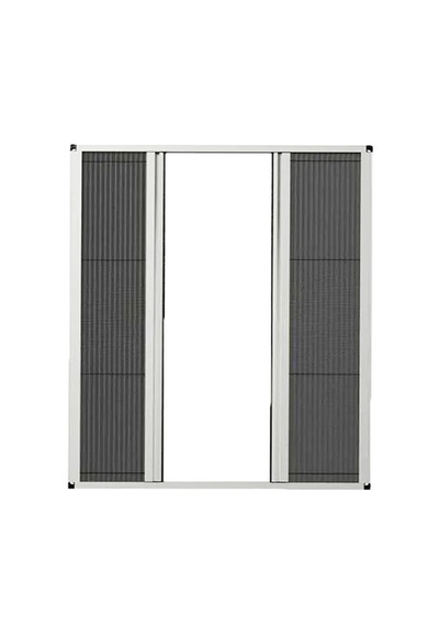Akordeon Double Pileli Pilise Pencere Beyaz Sineklik 140x140 İstediğin Ölçüde En 140'a Kadar / Boy 140'a Kadar