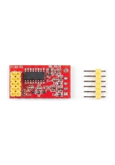 Ads1232 24-bit Adc Modülü - Yüksek Hassasiyetli Analog-dijital Çevirici Ve Load Cell Sensör Kartı Pin Header Dahil