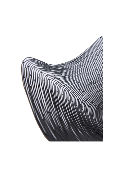 Yargıcı Metal Asimetrik Formlu Sepet 41x13 Cm 26knha1049n St