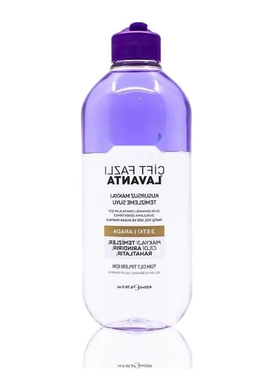 Çift Fazlı Makyaj Temizleme Suyu - 400 Ml Lavanta