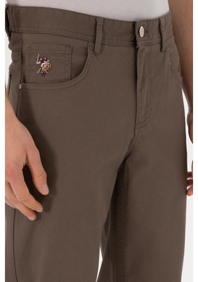 U.S. Polo Assn. U.s. Polo Assn Erkek Dokuma Pantolon 2098513 Vizon