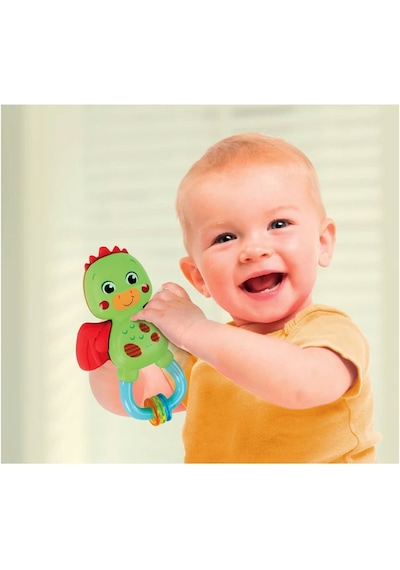 Baby Clementoni Sevimli Ejderha Çıngırak 17779 Çok Renkli