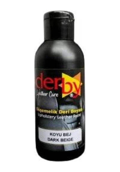 Derby Deri Döşeme Araç Direksiyon Ve Koltuk Boyası 100 Ml Koyu Bej 0.2 KG