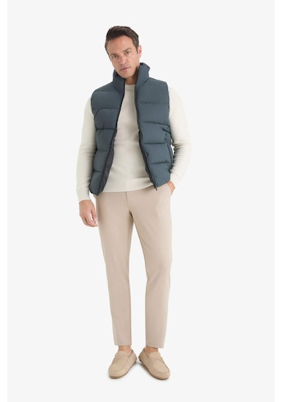 Defacto Su İtici Slim Fit Astarlı Şişme Yelek C5630AX24WN Yeşil