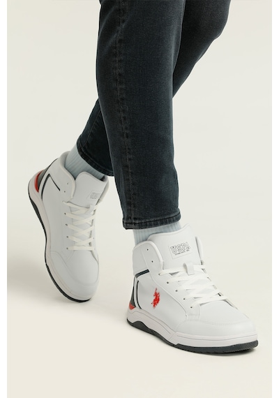 U.S. Polo Assn. ARTEMIS HI 2PR Beyaz Erkek Sneaker Beyaz