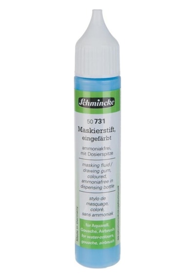 Schmincke : Masking Fluid Renkli Maskeleme Sıvısı 25 Ml