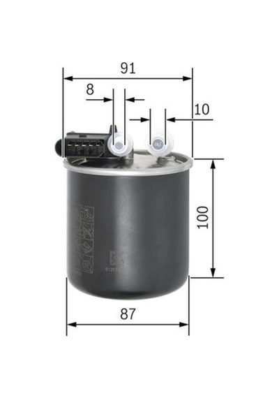 Bosch F026402133 Dizel Filtre  1986-