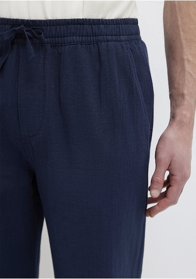 Mavi - Beli Lastikli Lacivert Pantolon 0010596-70490