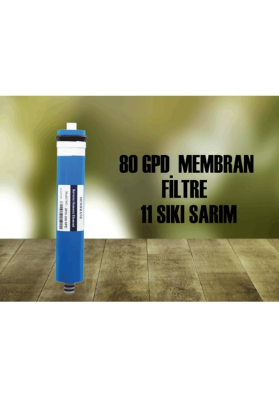 80 Gdp Membran Filtre Su Arıtma Cihazı Filtresi Ana Filtre Filtre