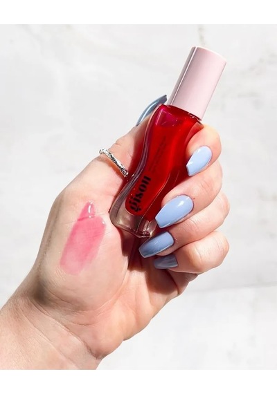 Honey Gisou Strawberry Sorbet Simli Parlatıcı Ruj Yağı Diğer