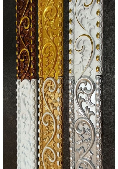 Docogold Boyanabilir Saray Tavan Çıta Bordür 8cm X 100cm