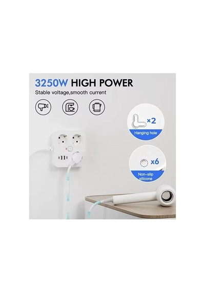 Sonx Akım Korumalı Avrupa Tip-c Usb Soket Kartı 2 Metre - Güvenli Ve Uzun Kablo Çözümü 0 - 2 M