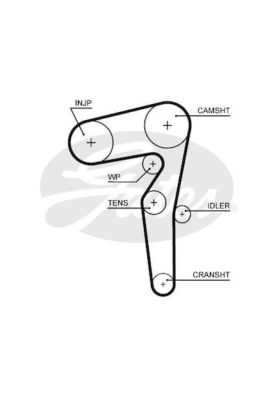 GATES 5646XS TRIGER EKSANTRIK KAYISI LINEA DOBLO BRAVA / MITO / C