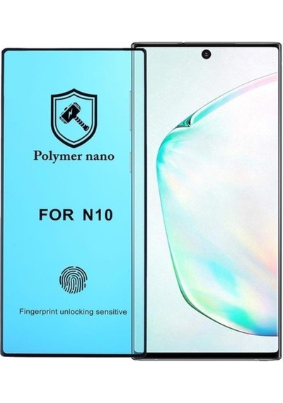 Samsung Uyumlu Galaxy Note 10 Polymer Nano Ekran Koruyucu