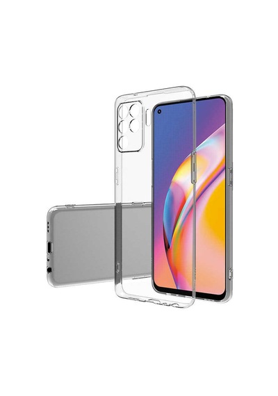 Nihcase Oppo Reno 5 Lite Kılıf Süper Tpu Jelly Transparan Silikon