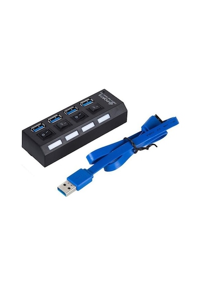 Usb 3.0 Çoğaltıcı Çoklayıcı Hub 4 Port Klavye Mouse Flash Bellek (552901984)