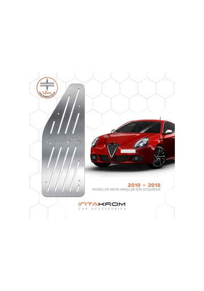 intakrom Alfaromeo Guilietta Krom Ayak Dinlendirme Pedalı 2010 - 2018