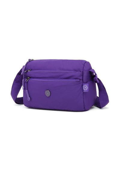 Smart Bags Mikro Poly Kumaş Postacı Kadın Çantası 1006 Mor