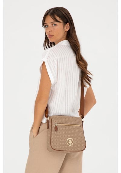 U.S. Polo Assn. Kadın Koyu Bej Çapraz Çanta 50293698-VR088