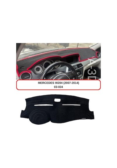 MERCEDES -BENZ W204 (2007-2014) TORPİDO KORUMASI / HALISI / ÖRTÜSÜ / KILIFI