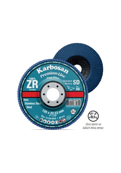 115 Mm Premium Line Zr Sd Flap Disk - 80 Kum
