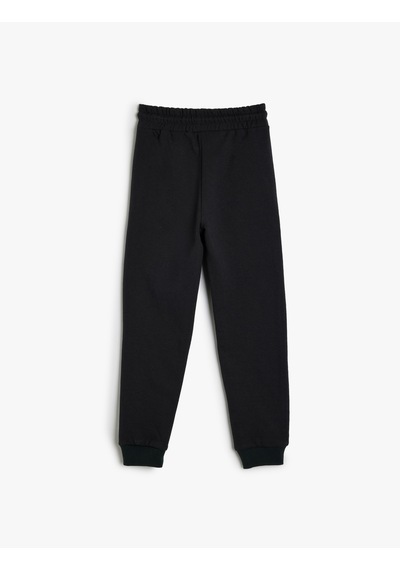 Koton Baskılı Regular Fit Jogger Eşofman Altı Antrasit 5wkb40180tk Antrasit