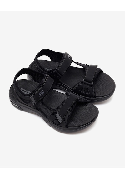 Skechers Go Walk Arch Fıt 2.0 Sandal Erkek Siyah Sandalet 229309 Bbk Siyah