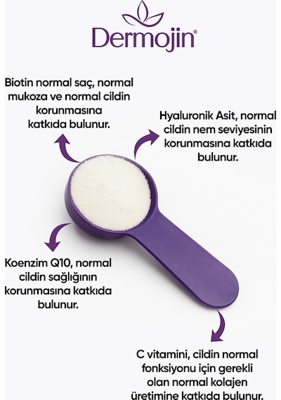 Dermojin Tip I-II-III Toz Kolajen 310 G