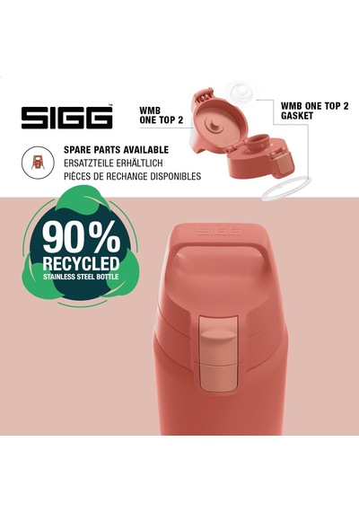 Tr Yalıtımlı İçecek Şişesi Shield Therm One Eco Red Gazlı İçecekler İçin Uygundur Sızdırmaz, Bula Diğer